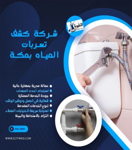 شركة كشف تسربات المياه بمكة