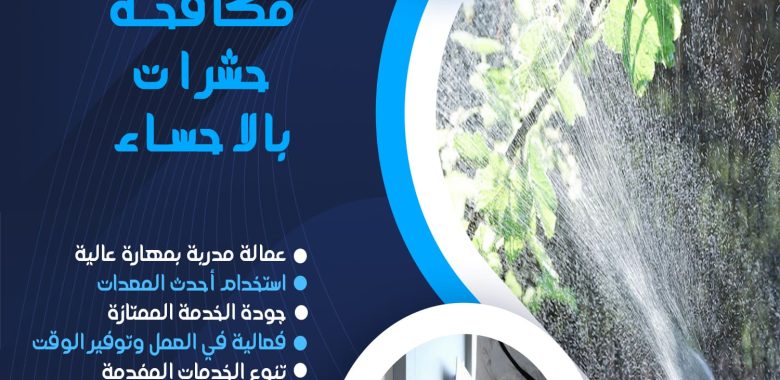 شركة مكافحة حشرات بالاحساء