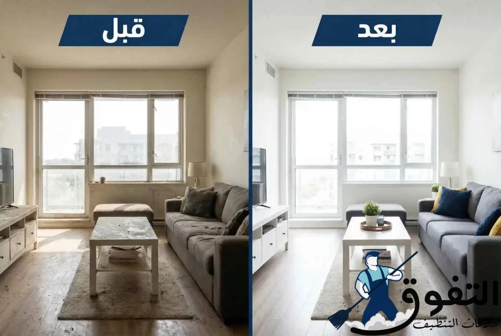 تنظيف شقة