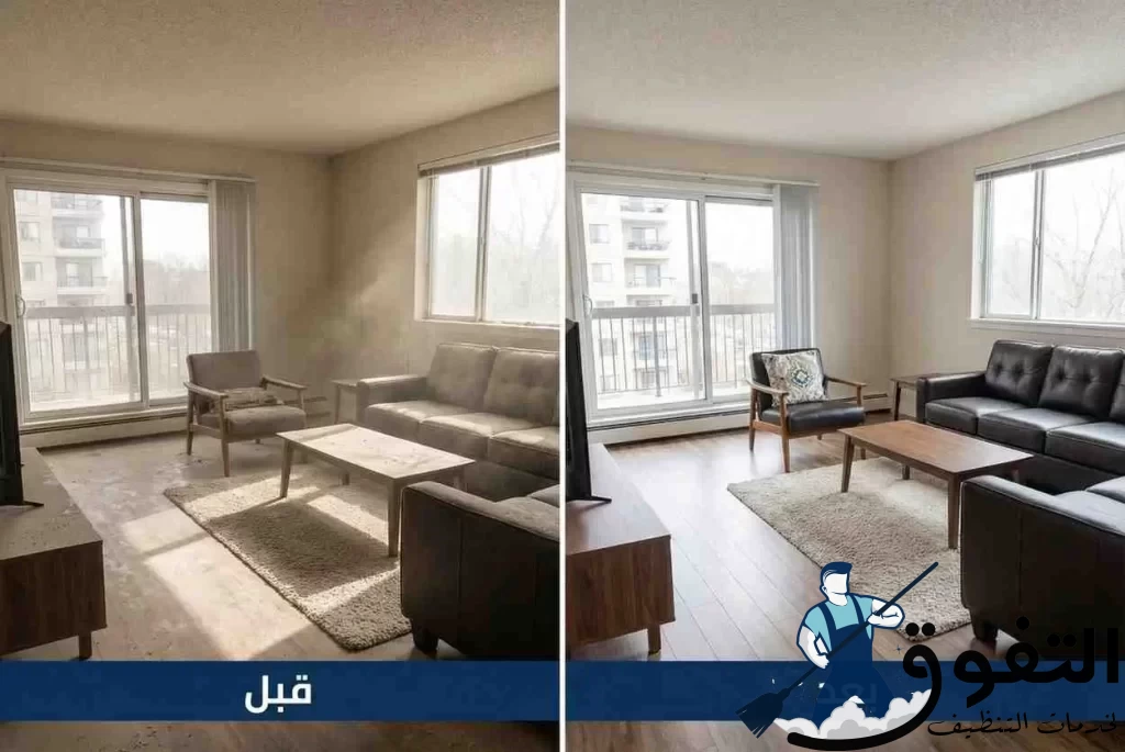 تنظيف شقة