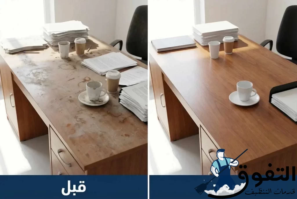 تنظيف مكتب